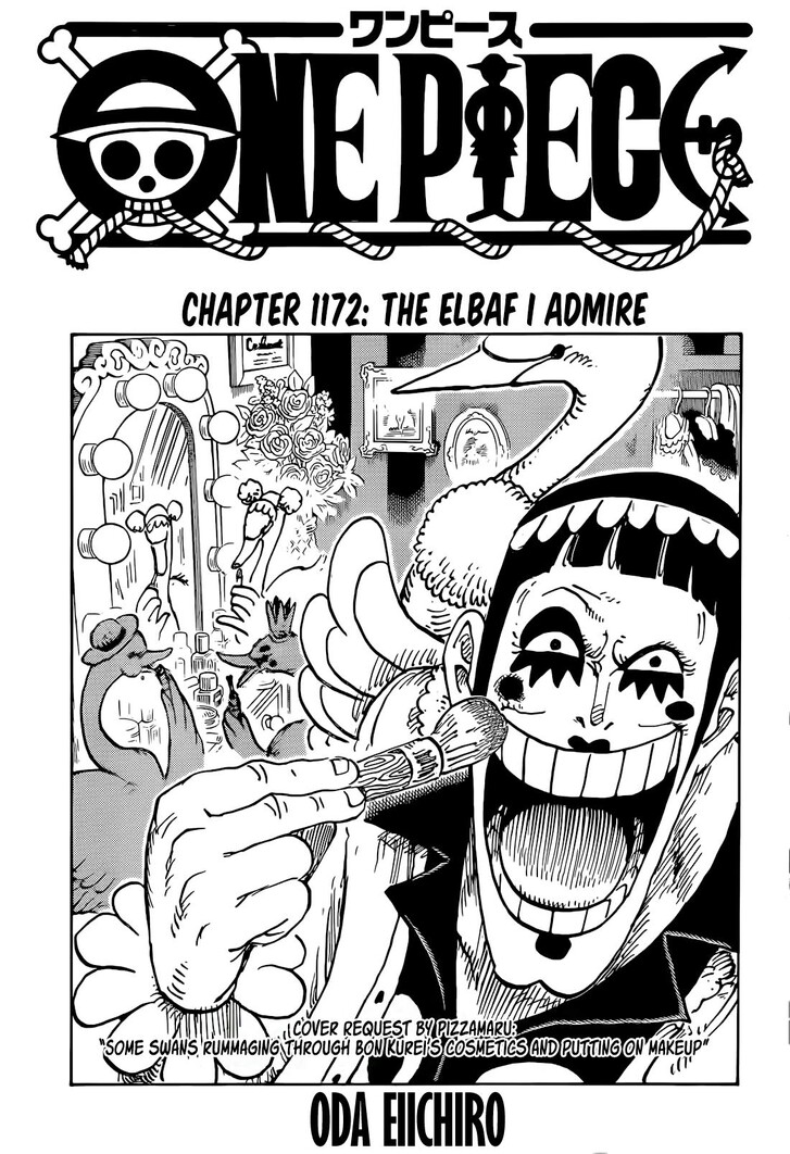 One Piece, Chapter 1172 image 01